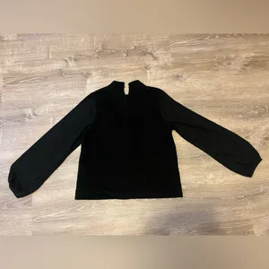 Madewell Long Sleeve Black Shirt Women’s M NC638 NWT thumbnail 8