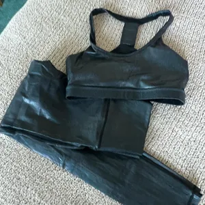 Mono B Shimmering Black Activewear Set thumbnail 1
