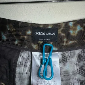 GIORGIO ARMANI Silk Blend Leopard Dress Pants thumbnail 5