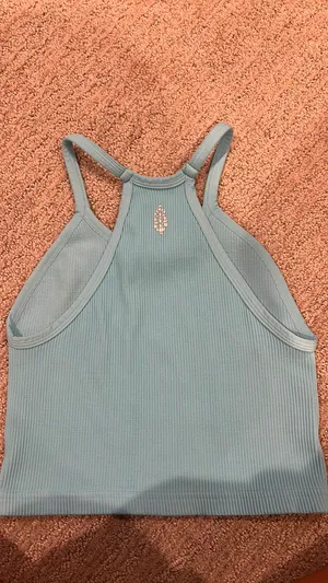 Free people movement tank top light blue thumbnail 3