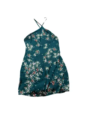 🌿 Lulus Floral Halter Mini Dress Medium‎ 🌿 thumbnail 2