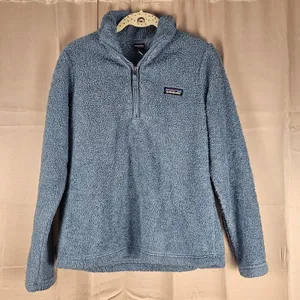 Patagonia Womens Blue Los Gatos 1/4 Zip‎ Pullover Small thumbnail 1
