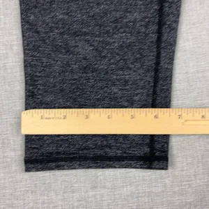 Athleta Leggings Womens L Gray Capri Flecked Nylon Polyester Spandex Yoga thumbnail 5
