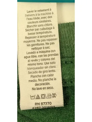 Canvas Gaia Green Large Short Sleeve T-shirt 11f thumbnail 5