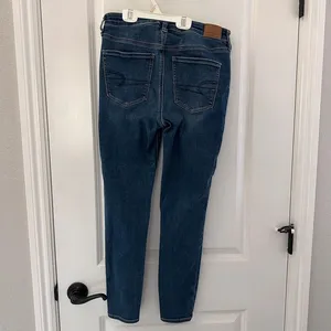 American Eagle medium blue skinny jeans thumbnail 2