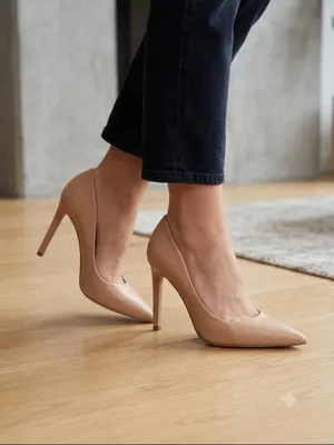 Inc new no box Classic Nude Pointed Toe High Heel Pumps thumbnail 5