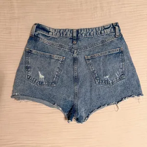 Ripped Distressed Jean Shorts Wild Fable 10 High Rise Cut-Off thumbnail 3