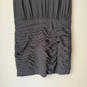 Chelsea28 XL Black Sleeveless Ruched Bodycon Mini Dress LBD Nordstrom‎ Formal thumbnail 3