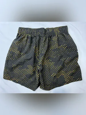 Gymshark Black Shorts with Gold Triangle Print thumbnail 8