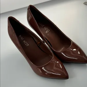 Nine West Women's Chocolate Heels thumbnail 9