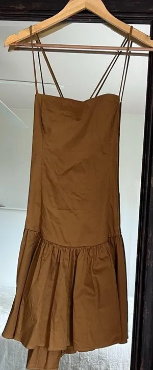Anthropologie Drop Waist Mini Dress Large thumbnail 1