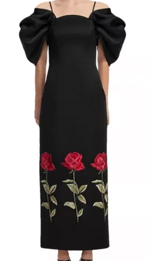 Leo Lin Arabella Embroidered Maxi Dress thumbnail 1