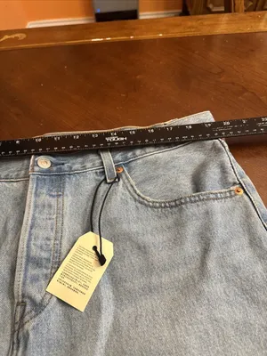 Levi's Mini Jeans Skirt Size 33 thumbnail 7