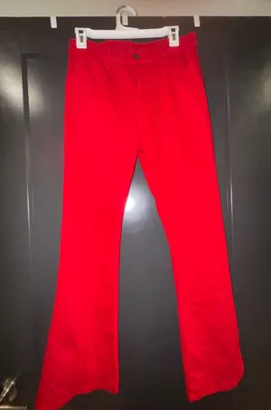 ROSWEAR red jeans Size L thumbnail 1