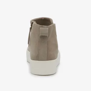 Toms Taupe Suede Slip-On Ankle Boot with White Platform Size 8 thumbnail 6