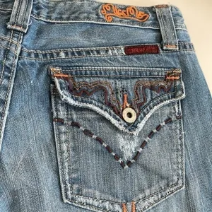 Miss Me jean women’s Light Highland 02 JP4275 bootcut blue flap pocket Sz 29 thumbnail 4
