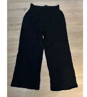 NEW Casual Wide Leg Pants High Waisted Palazzo Pants XL thumbnail 1