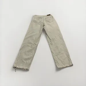 Madewell Women’s Size 26 Tapered Wide Leg Crop Jeans Frayed Hem Acid Wash thumbnail 4