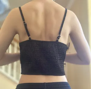 Cider Satin Lace-Up Corset Top thumbnail 5