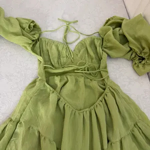 Princess Polly Long Sleeve Open Back Mini Dress Size 4 thumbnail 10