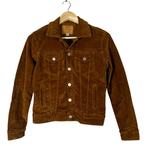 Lucky Brand Corduroy Jacket Womens XS Brown Corduroy Western 70s Cabincore thumbnail 2