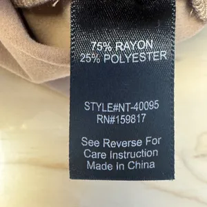 AS Revival Tan Brown Cropped Hoodie Sweatshirt Thumbholes Small Athleisure thumbnail 7