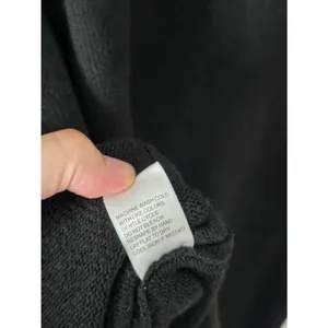 STITCHDROP Heather‎ Black Turtleneck Sweater Dress Kangaroo Pocket Size L NEW thumbnail 7