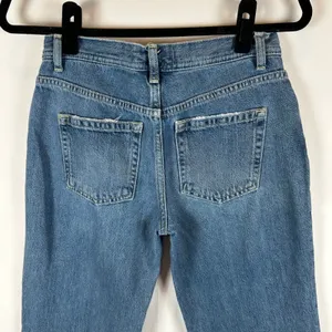 We The Free Maggie Button Fly Denim‎ Cropped Jeans Womens Size 25 Frayed Hem thumbnail 10