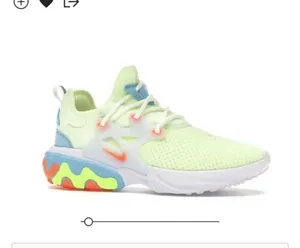 Nike React Presto Barely Volt Running Size 7Y (Women’s 8.5-9) BQ4002-700 thumbnail 7