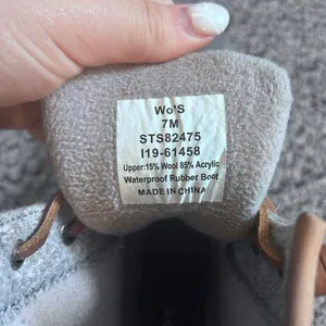 Sperry Grey Saltwater Wool Embossed Duck Boot w/ Thinsulate thumbnail 4