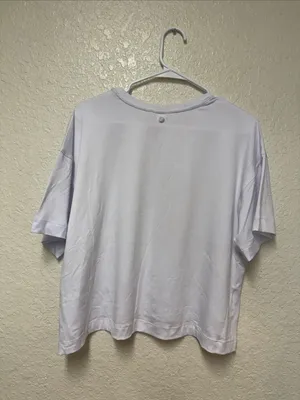 90 DEGREE by Reflex Relaxed White Women's Boxy Tee Size Large thumbnail 8