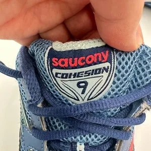 Saucony Cohesion 9 Womens Running Shoes Athletic Sneakers Blue Coral‎ Women's 10 thumbnail 9