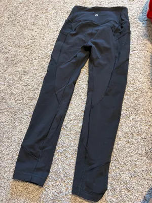 Black Lululemon Leggings Crop thumbnail 2