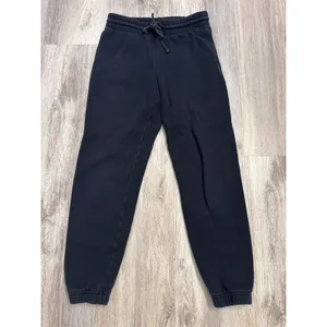 Tna Aritzia CozyAF Fleece Joggers‎ Black Sweatpants Womens Small GD Black thumbnail 2