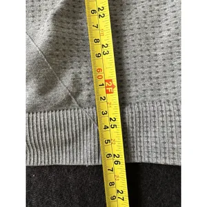 Gymshark‎ Vital Seamless 2.0 T-Shirt Tee Womens 2XL Smokey Grey Marl Crew thumbnail 6