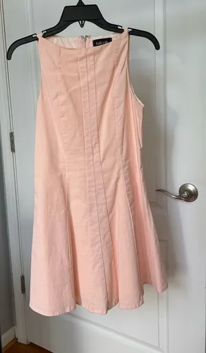 fab'rik Soft Blush Fit-and-Flare Mini Dress thumbnail 1