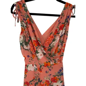 NWT Eva Mendes NY&C Women's Floral Wrap Maxi‎ Dress Size Small Feminine Romantic thumbnail 6