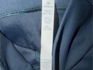 Lululemon Invigorate High Rise Navy Athletic Yoga Running Leggings 8 thumbnail 5