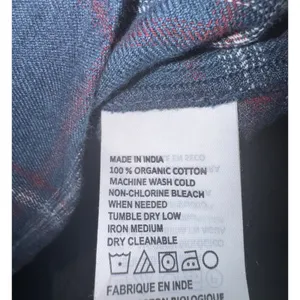 Prana Loop to Pines Organic Cotton Flannel Dress Blue Womens‎ Sz S Relaxed Plaid thumbnail 9