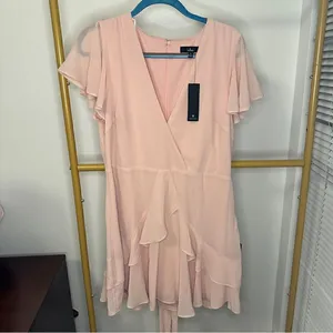 Lulus Sweet Like You Blush Ruffled Mini Dress thumbnail 10