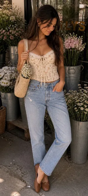 Levi’s Light Wash Denim Distressed High Rise Wedgie Jeans women’s Size 28 thumbnail 1