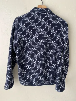 Patagonia Synchilla Snap-T Pullover blue pattern unisex fits 4-6 thumbnail 3