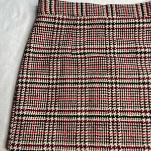 Forever 21 Plaid Flannel Mini Skirt Size 29 Multicolor Short Zip Up thumbnail 11