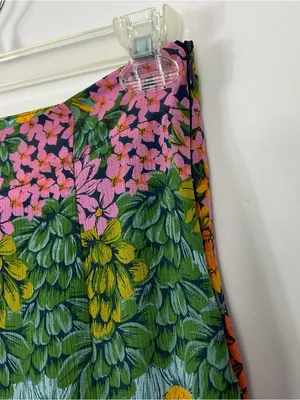 Urban Outfitters Skylar Floral Flare Pant Womens Size XS thumbnail 2
