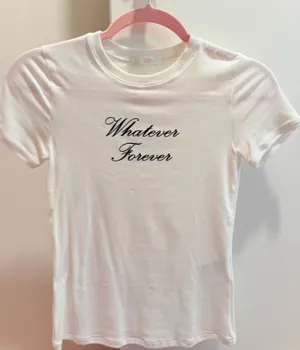 ZARA Baby Tee White thumbnail 1