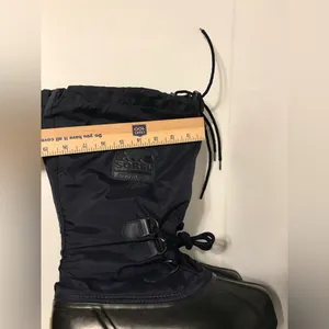 Sorel Snowlion II NL1070-429 Navy winter insulated snow boots women size 7 thumbnail 12