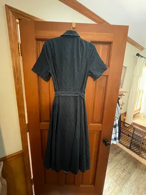 Freemarket Confident Strides Denim Midi Dress in Large thumbnail 3