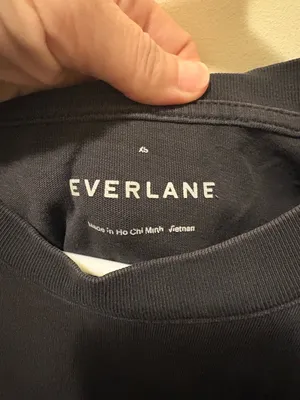 Everlane the long weekend tank dress washed black size XS thumbnail 3