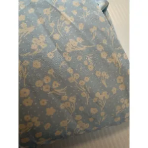 Milkmaid Dress Tallulah‎ Blue White Floral Midi Sz M Cottagecore Peasant Kutumai thumbnail 14