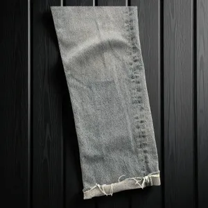 AGOLDE High Rise Straight Leg Jeans Light Wash Raw Frayed Hem Women's size 28 thumbnail 9
